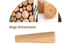 Pikowany narożnik z funkcją spania PREGO PRAWY ŻÓŁTY