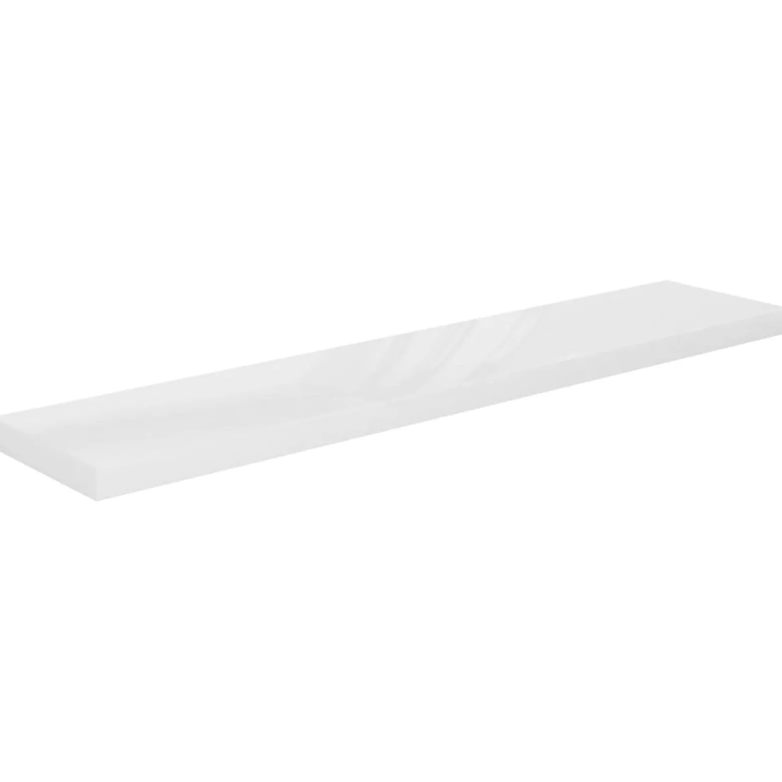 Półka ścienna Biały 120 x 23.5 x 3.8 cm MDF vidaXL