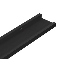 Półka na zdjęcia Czarny 80 x 9 x 3 cm MDF vidaXL