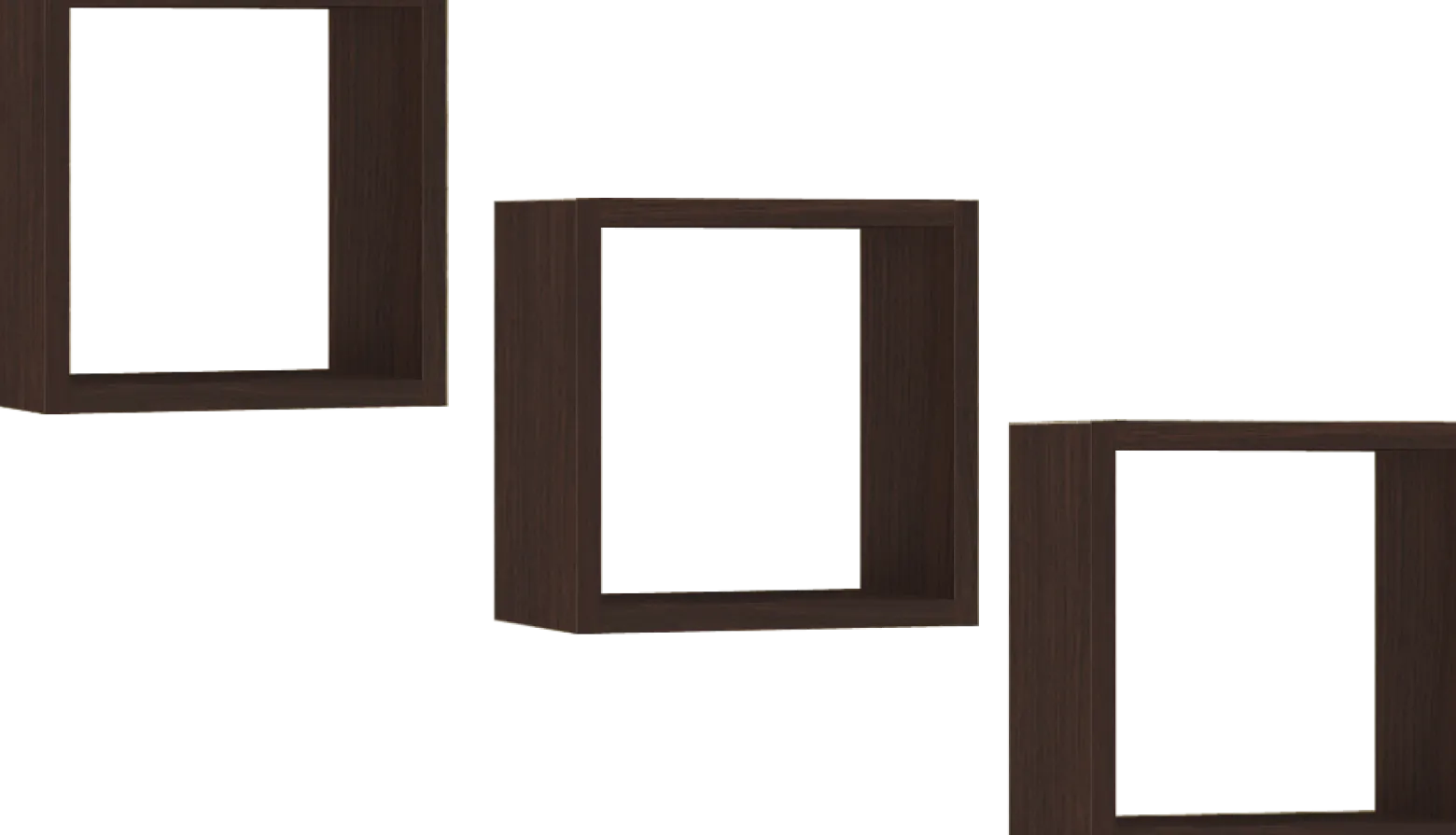 Półka AKORD K25 Wenge 25 cm mat 25x15x25 cm