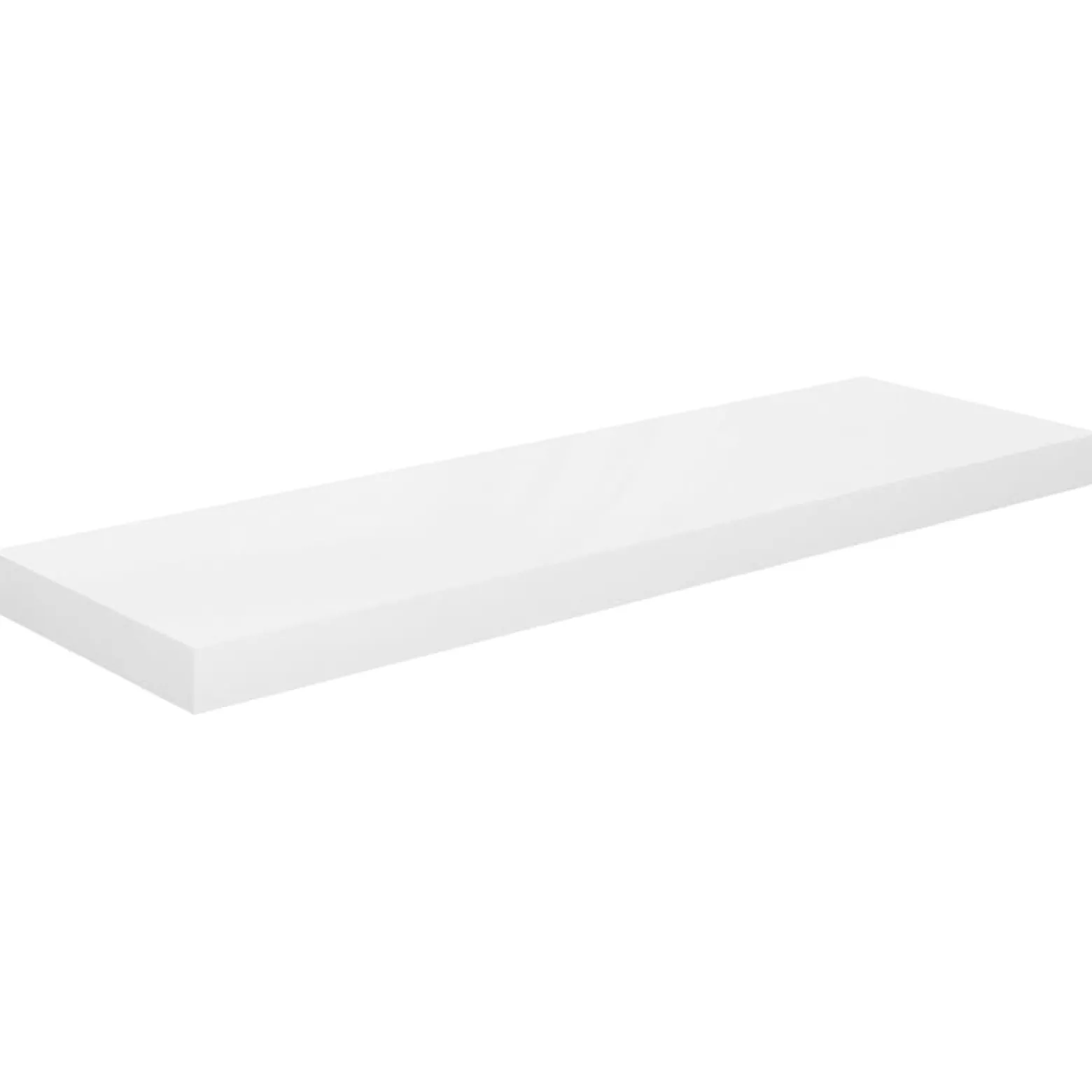 Półka ścienna Biały 80 x 23.5 x 3.8 cm MDF vidaXL
