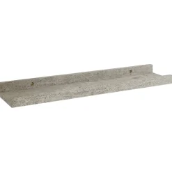 Półka ścienna Szary 40 x 9 x 3 cm MDF vidaXL