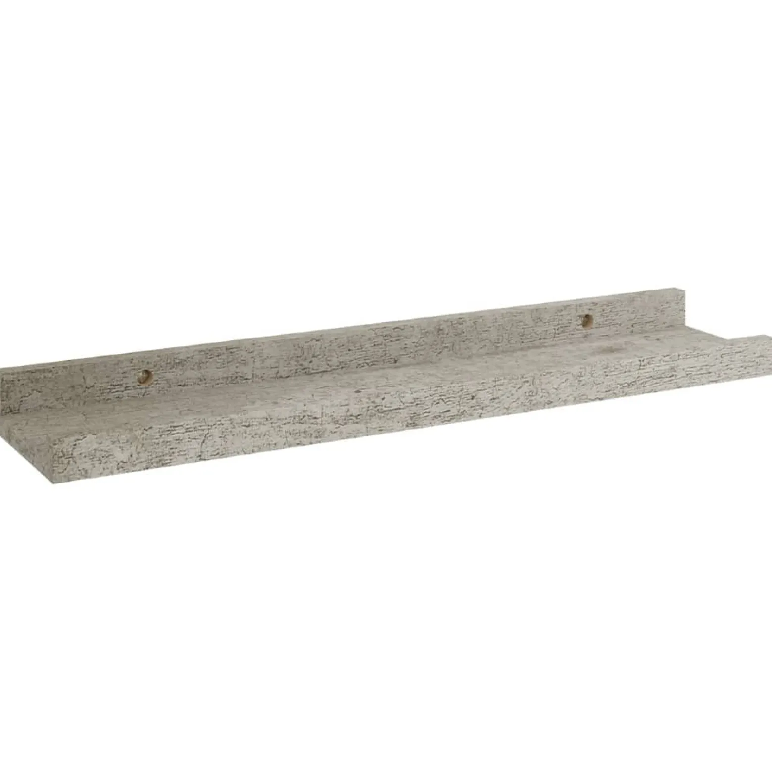 Półka ścienna Szary 40 x 9 x 3 cm MDF vidaXL