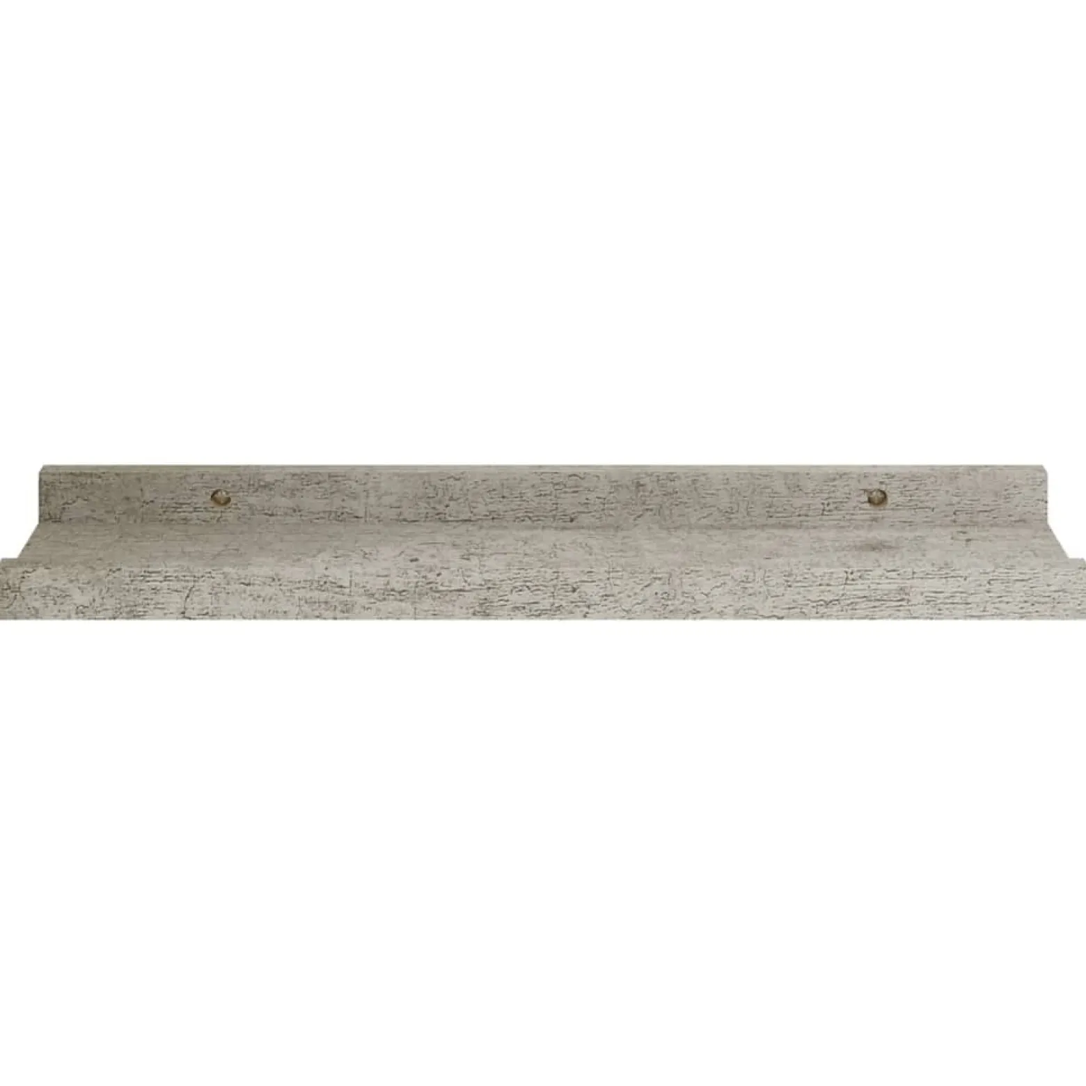 Półka ścienna Szary 40 x 9 x 3 cm MDF vidaXL