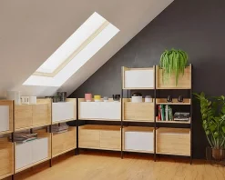 Półka modułowa 50 cm hikora - Xyska