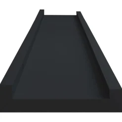 Półka na zdjęcia Czarny 80 x 9 x 3 cm MDF vidaXL
