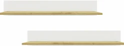 Półka wisząca RANGE POL100 artisan-biały zestaw 2szt. półek komplet regał