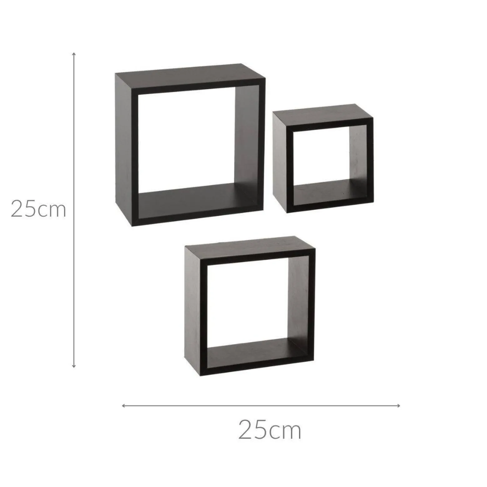 Półki dekoracyjne CUBE, rozmiar M