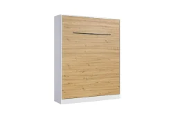 Półkotapczan Perfekt 160x200 pionowy Dąb+Czarny