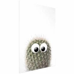 Plakat Kaktus z oczami 21x30 cm