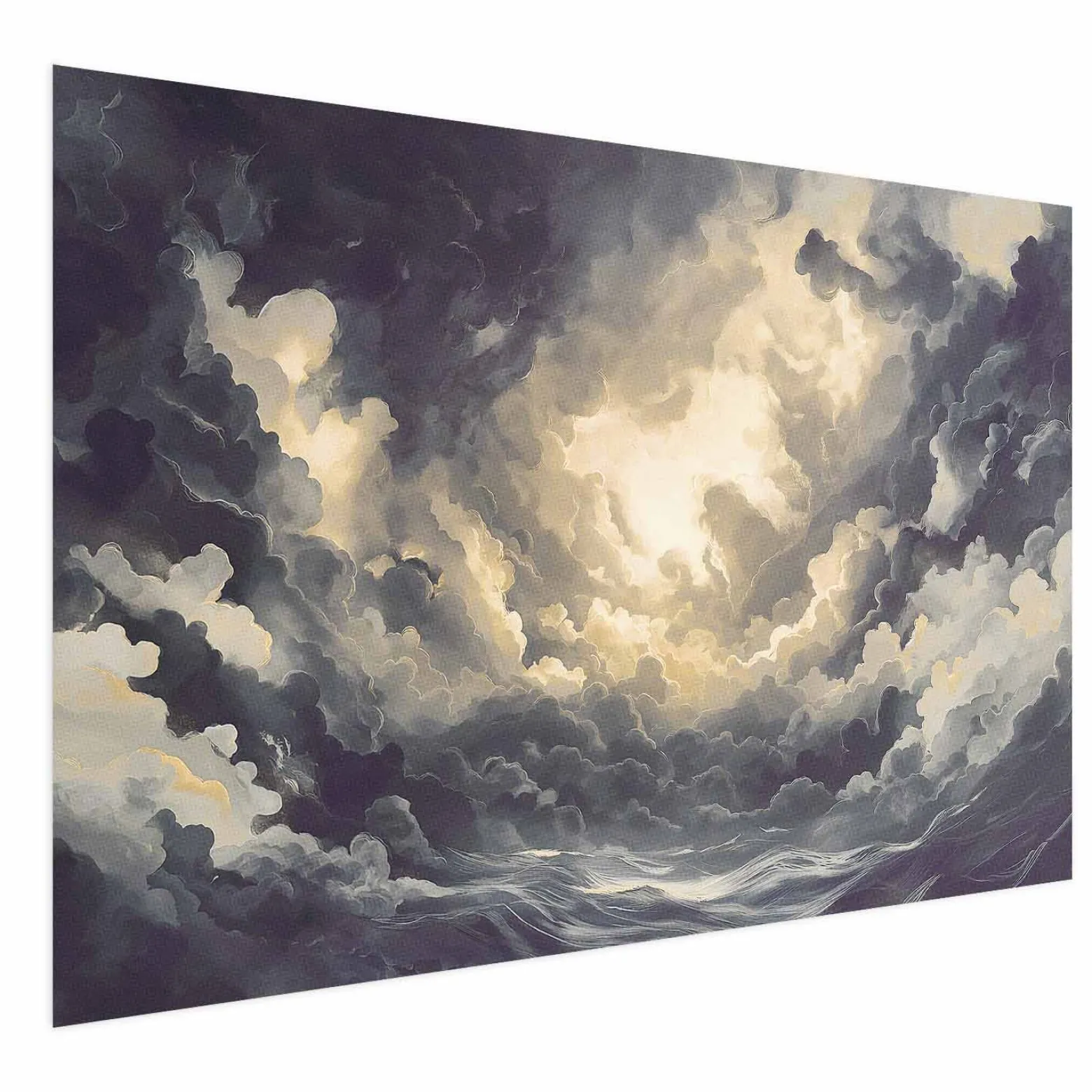 Plakat Gra światła 30x21 cm