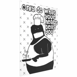 Plakat Motto 21x30 cm
