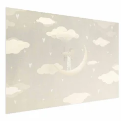 Plakat Myszka na księżycu 30x21 cm