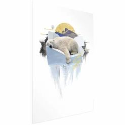 Plakat Niedźwiedź polarny 21x30 cm