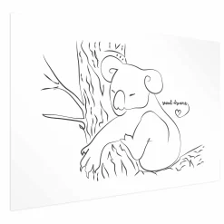 Plakat Śpiący koala 30x21 cm