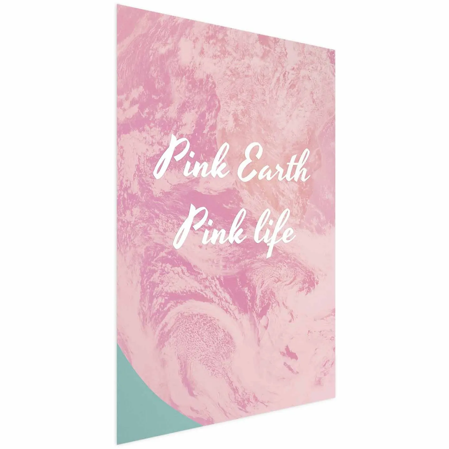Plakat Pink Earth 21x30 cm