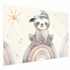 Plakat Pośród gwiazdek i tęcz 30x21 cm