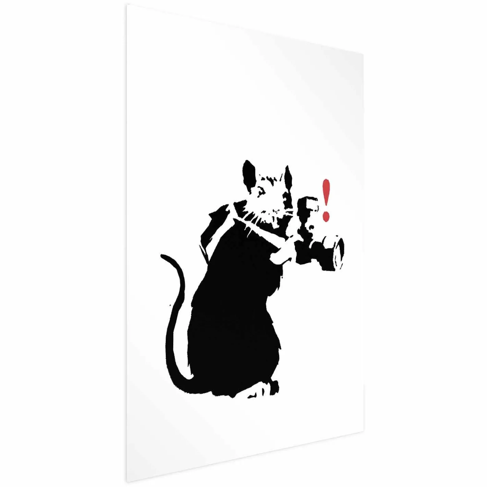Plakat Szczur fotograf 21x30 cm