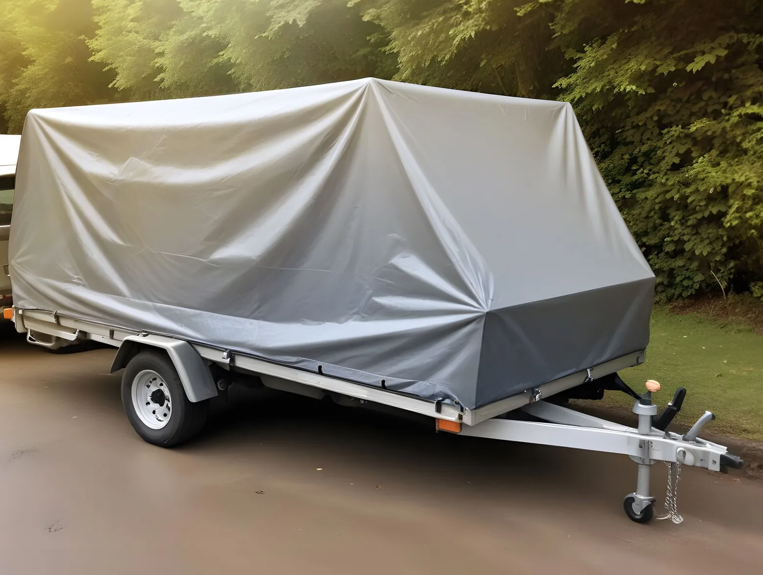 Plandeka ogrodowa okrycie osłona 4x6m 120g/m2 Plonos