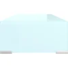 Podstawka pod monitor / TV zielone szkło 60x25x11 cm