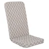 Poduszka na fotel ogrodowy 124 x 47 cm Modena kwadrat H030-05PB PATIO