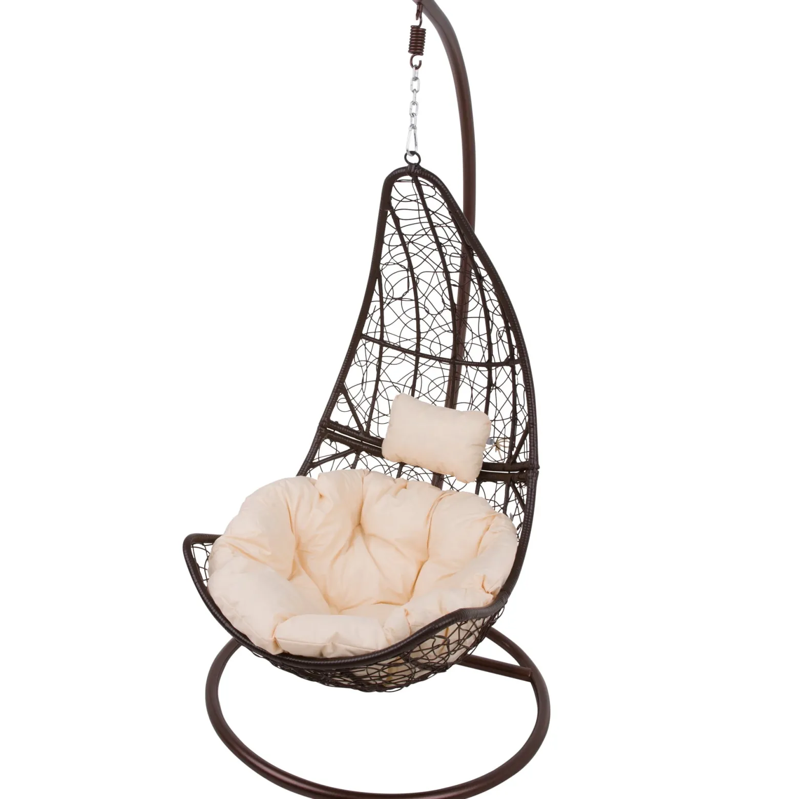 Poduszka na fotel wiszący Koło 100 x 100 x 10/12 cm PATIO