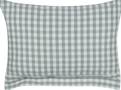 2 poduszki dekoracyjne 40x60 cm zielono-białe