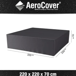 Pokrowiec na meble ogrodowe 7995 220x220x70 AeroCover szary