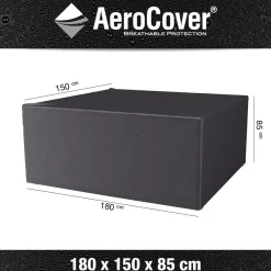 Pokrowiec na meble ogrodowe 7930 150x180x85 AeroCover szary