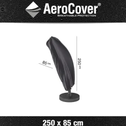 Pokrowiec na parasol ogrodowy 7972 Ø85x250 AeroCover antracytowy