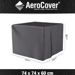 Pokrowiec na stolik 9104 74x74x60 AeroCover antracytowy