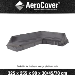 Pokrowiec na zestaw ogrodowy narożn 7883 325x255x90x30-45-70 prawyAeroCover