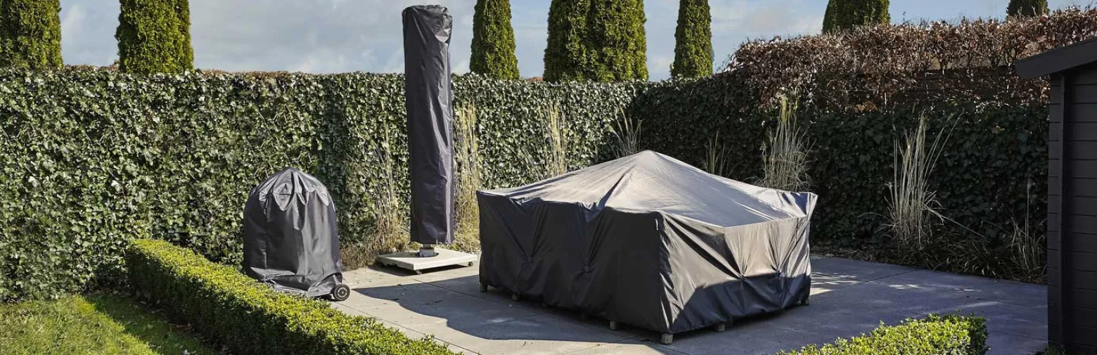 Pokrowiec prostokątny na meble ogrodowe 7989 210x145x30 AeroCover antracyt
