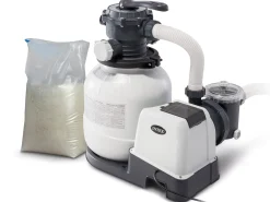 Pompa filtrująca piaskowa Intex 7900 l/h + piasek 25kg