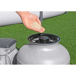 Pompa piaskowa do basenu filtr Bestway 8327 l/h + kulki filtracyjne