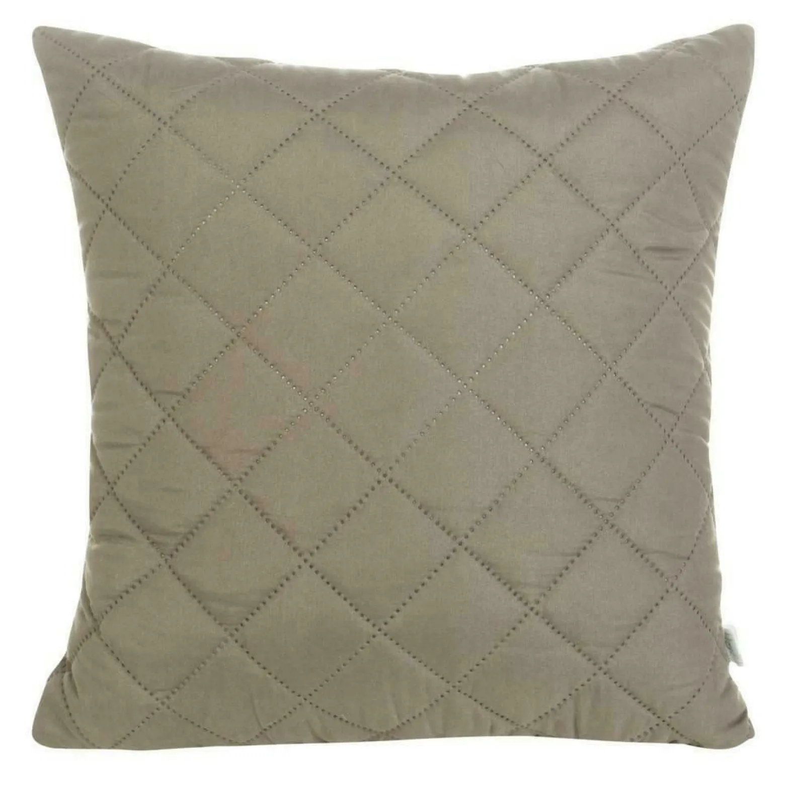 Poszewka 40x40 Alara 3 beżowa ciemna geometryczny w romby