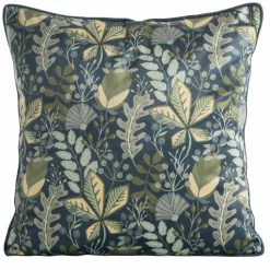 Poszewka dekoracyjna Velvet 45x45 cm grantowo- zielona