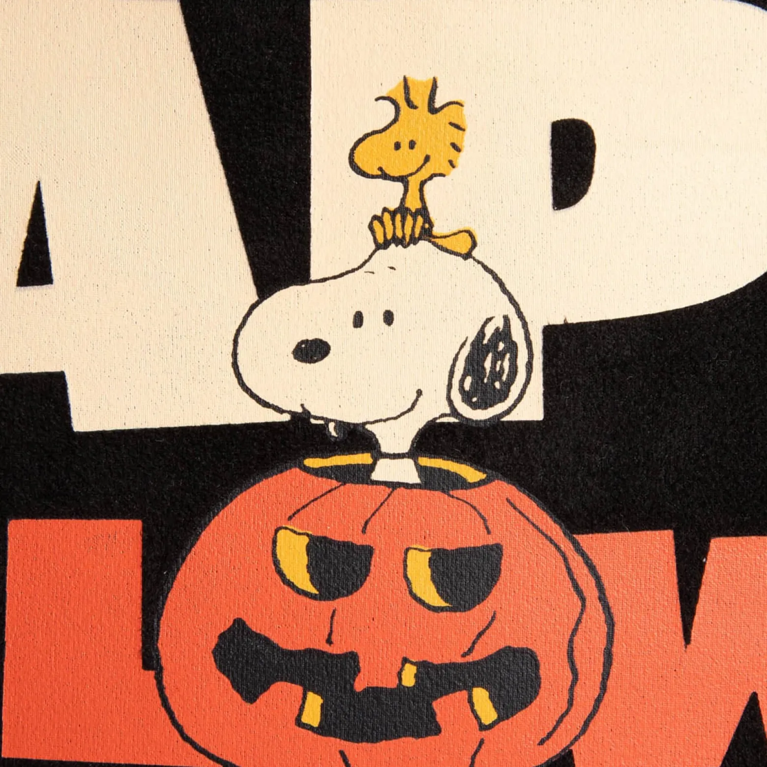 Poszewka HALOWEEN SNOOPY ze wzorem Snoopy 45x45cm HOMLA