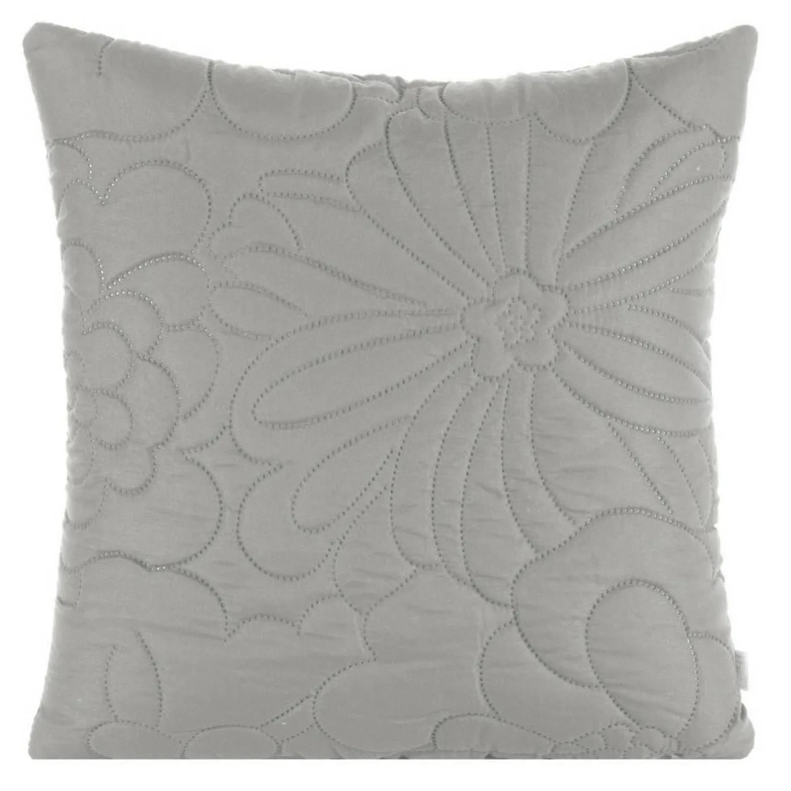 Poszewka 40x40 Alara 4 srebrna w kwiaty
