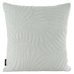 Poszewka 45x45 Stone srebrna liście
