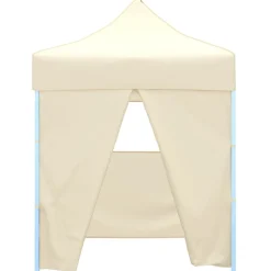 Profesjonalny, składany namiot imprezowy, 4 ściany, 2x2 m, stal