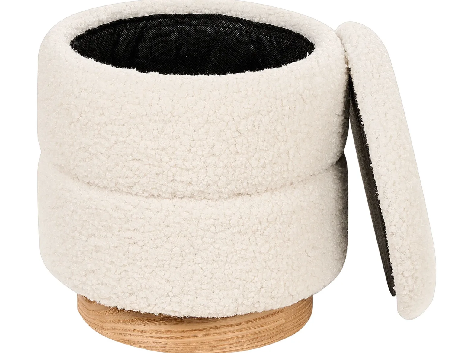 Pufa pufka tkanina teddy boucle baranek