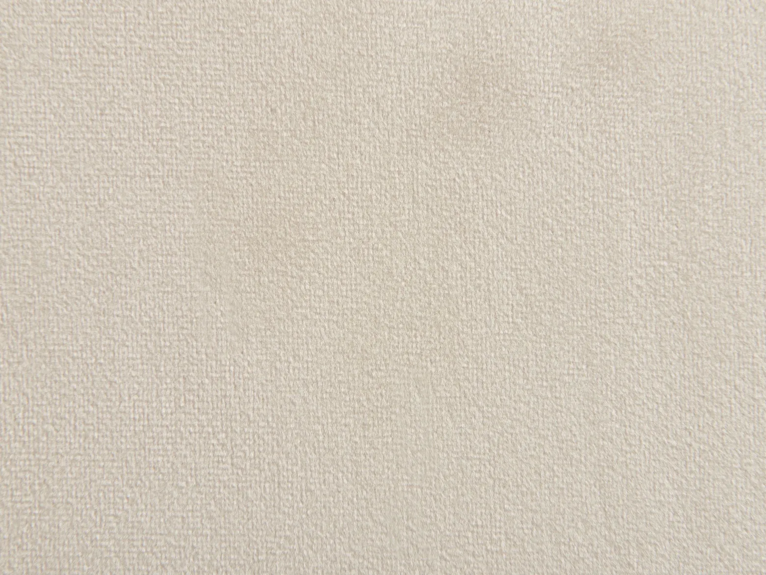 Puf podnóżek minimalistyczny welurowy jasnobeżowy