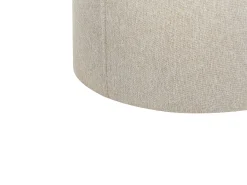 Puf SEDONA Len syntetyczny Beżowy 40 cm