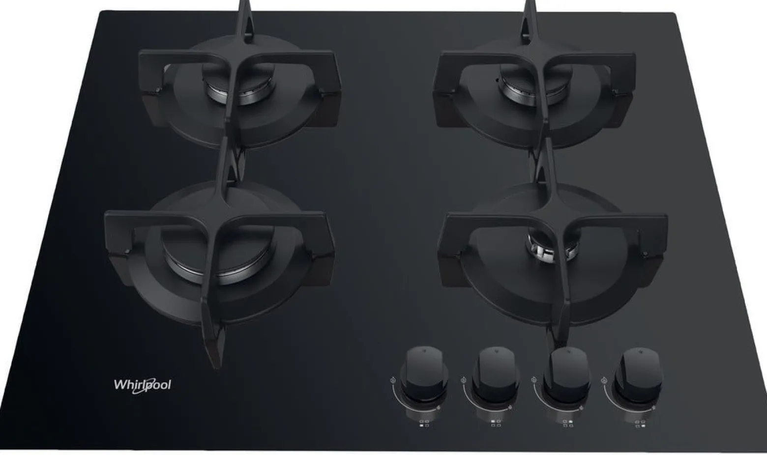 Płyta gazowa WHIRLPOOL AKT616NB 59 cm Czarne szkło