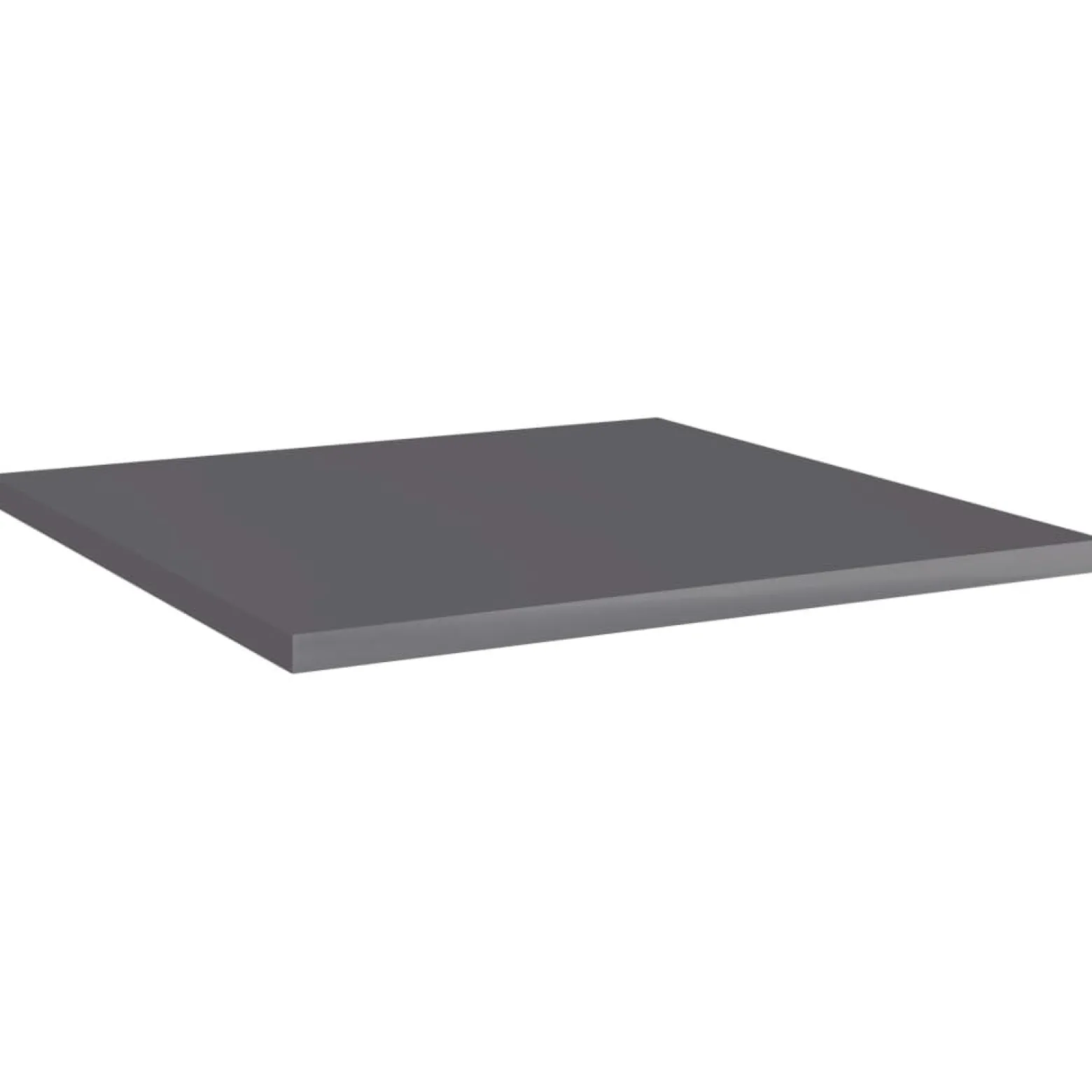 Płyta na półki Szary 40 x 40 x 1.5 cm Materiał drewnopochodny vidaXL