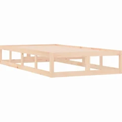 Rama łóżka 75x190 cm lite drewno