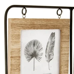 Ramka na 4 zdjęcia Nomade drewniana 42x36 cm stojąca ozdobna