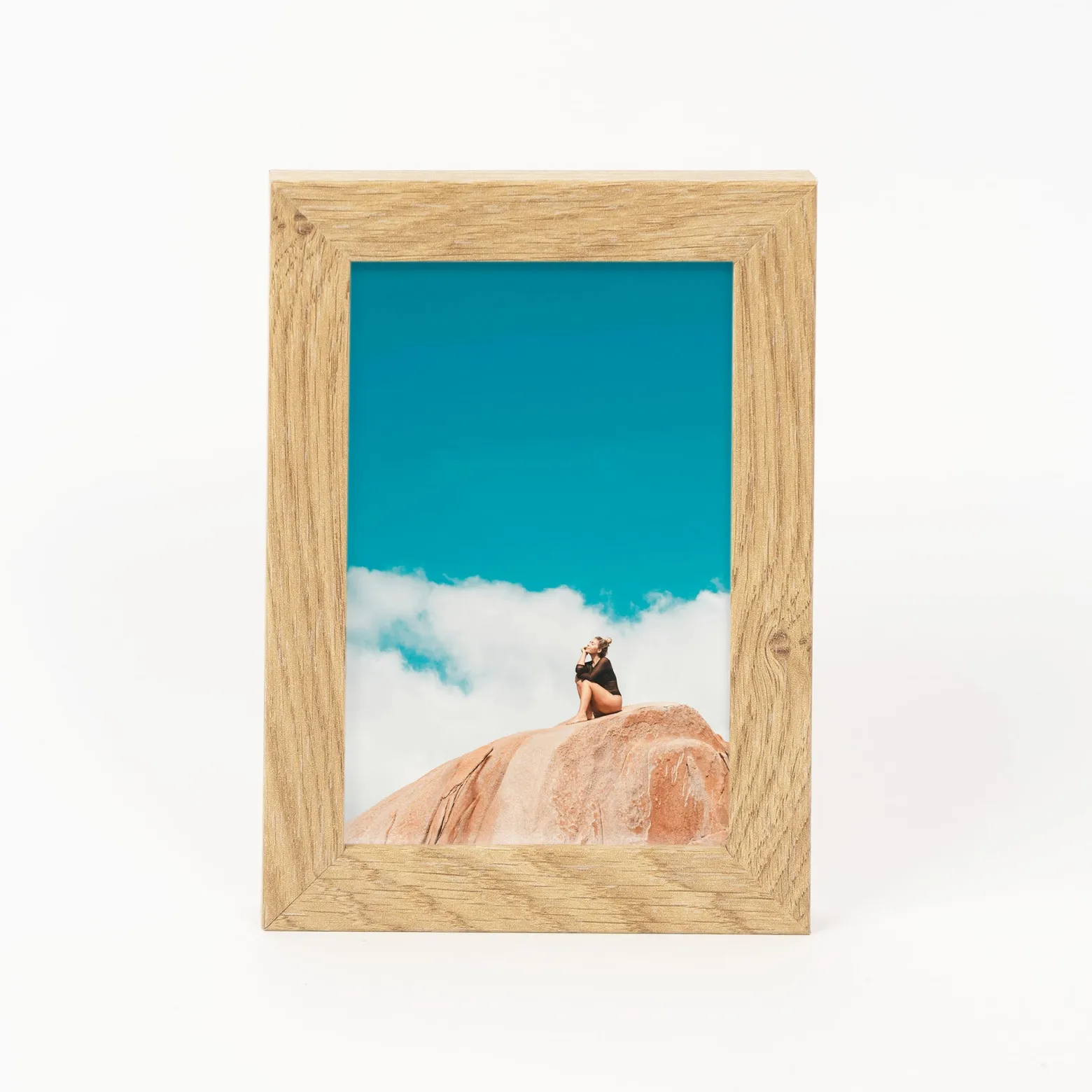 Ramka na zdjęcia 10x15 cm rama kolor dębowy ramki do zdjęć 15x10 cm FRAMAI®