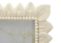 Ramka na zdjęcie LIGHT LEAF, szklana, złota, 15x20 cm